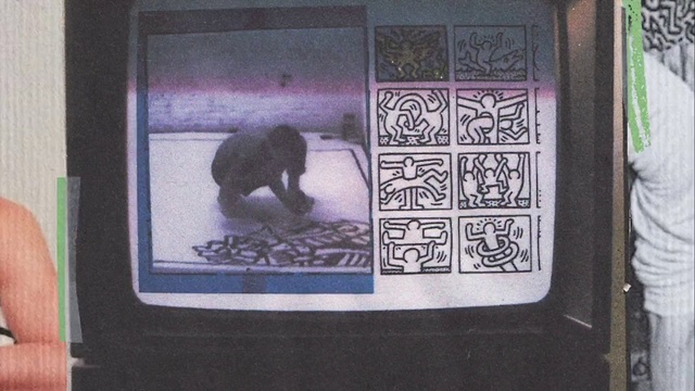 Video Reference: Purple, Art, Font, Rectangle, Visual arts, Window, Illustration, Room, Picture frame, Magenta