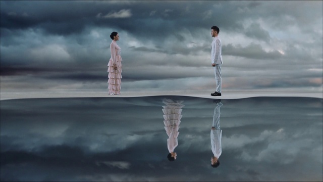 Video Reference: Cloud, Water, Sky, Liquid, Flash photography, Grey, Body of water, Art, Atmospheric phenomenon, Calm