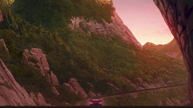 Video Reference: Cloud, Mountain, Sky, Natural landscape, Plant, Highland, Terrain, Automotive lighting, Landscape, Formation