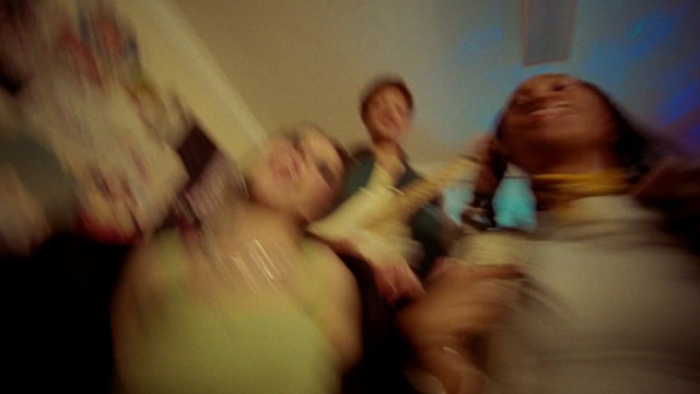 Video Reference: Gesture, Happy, Abdomen, Fun, Thumb, Event, Leisure, Entertainment, Crowd, Room