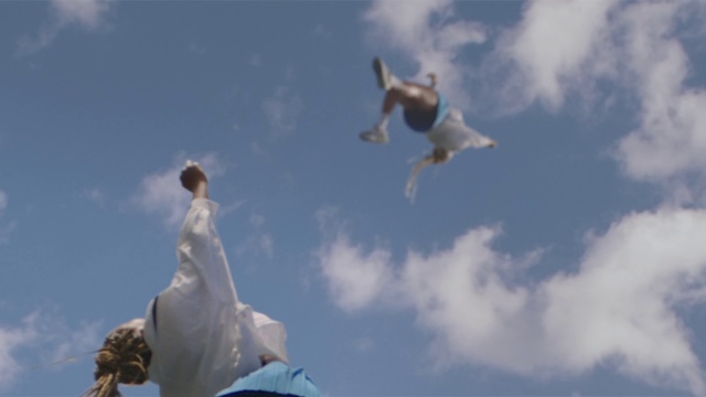 Video Reference: Cloud, Sky, People in nature, Happy, Gesture, Cumulus, Wing, Beak, Seabird, Meteorological phenomenon