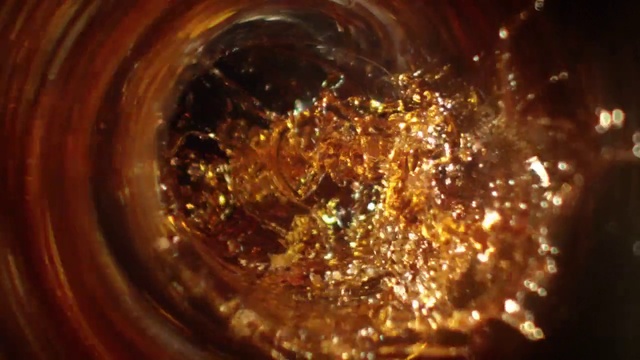 Video Reference: Brown, Liquid, Automotive lighting, Amber, Fluid, Gold, Cuisine, Dish, Drink, Ingredient