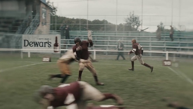 Video Reference: Shorts, Sports equipment, Sky, Player, Tree, Sports gear, Ball game, Grass, Football player, Rugby