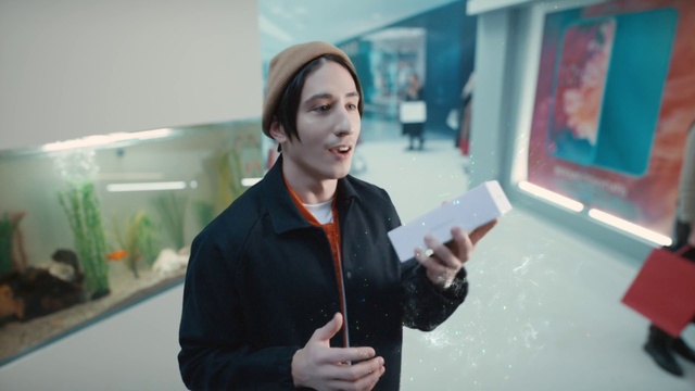 Video Reference: Smile, Gesture, Street fashion, Fun, Electronic device, Event, Youth, Gadget, Happy, White-collar worker