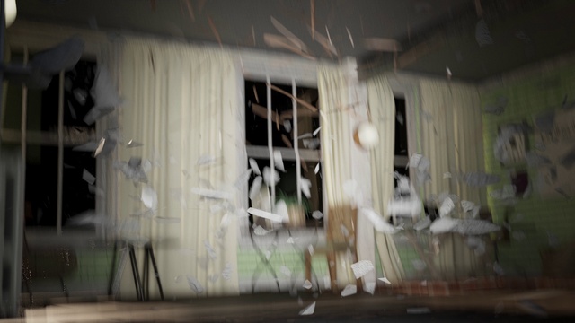 Video Reference: Wood, Flash photography, Building, Event, Ceiling, Art, Darkness, House, Entertainment, Room