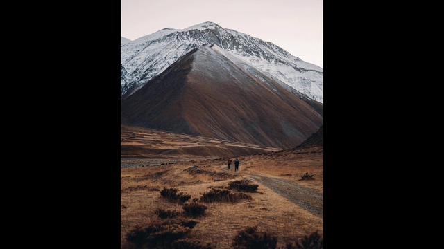 Video Reference: Sky, Mountain, Plant, Natural landscape, Slope, Snow, Mountainous landforms, Landscape, Tints and shades, Glacial landform