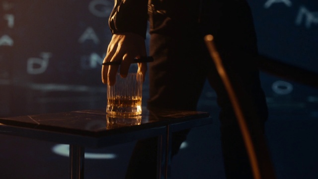 Video Reference: Drinkware, Barware, Liquid, Fluid, Wood, Alcoholic beverage, Drink, Glass, Glass bottle, Art