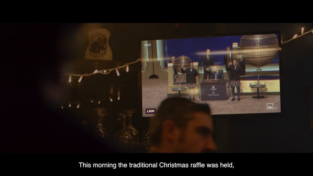 Video Reference: Font, Space, Event, Art, Electricity, Display device, Darkness, Room, Glass, Multimedia