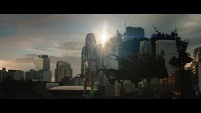 Video Reference: Cloud, Sky, Building, Atmosphere, World, Flash photography, Skyscraper, Atmospheric phenomenon, Tower block, City