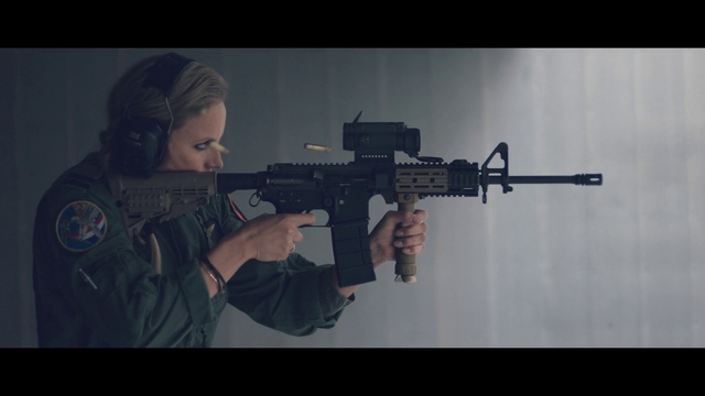 Video Reference: Air gun, Machine gun, Ballistic vest, Gesture, Military person, Marines, Military camouflage, Shotgun, Trigger, Soldier