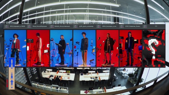 Video Reference: Product, Automotive design, Flat panel display, Red, Television, Suit, Entertainment, Display device, Television set, Stage equipment