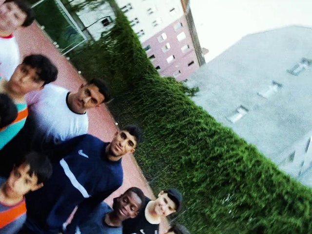 Video Reference: Daytime, Window, Leaf, Plant, Building, Grass, Leisure, Summer, T-shirt, Travel