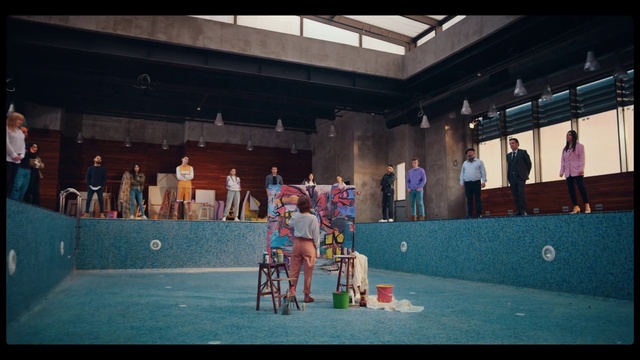 Video Reference: Entertainment, Chair, Leisure, Performing arts, Event, Performance art, Flooring, Choreography, Recreation, Suit