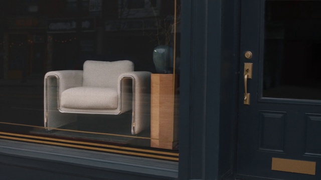 Video Reference: Furniture, Window, Wood, Chair, Grey, Floor, Flooring, Rectangle, Door, Hardwood