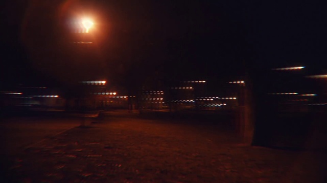 Video Reference: Atmosphere, Automotive lighting, Amber, Road surface, Sky, Asphalt, Electricity, Gas, Tints and shades, Road