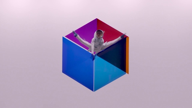 Video Reference: Sleeve, Rectangle, Triangle, Art, Gesture, Creative arts, Font, T-shirt, Craft, Electric blue