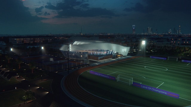 Video Reference: Sky, Atmosphere, Cloud, Floodlight, City, Electricity, Landscape, Darkness, Road, Horizon