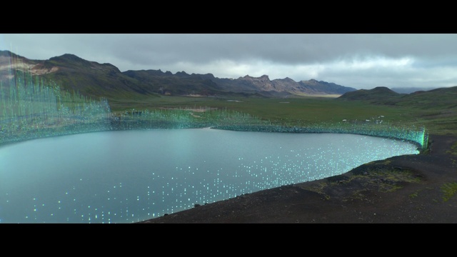 Video Reference: Cloud, Water, Sky, Mountain, Water resources, Natural landscape, Highland, Lake, Bank, Tree