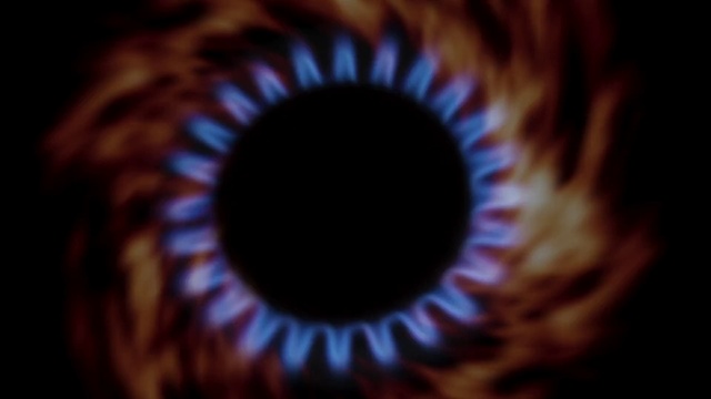 Video Reference: Brown, Eyelash, Nerve, Gas, Electric blue, Circle, Symmetry, Darkness, Macro photography, Flesh