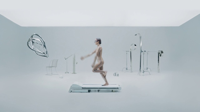 Video Reference: Product, Human body, Gesture, Art, Elbow, Font, Automotive design, Knee, Waist, Human leg