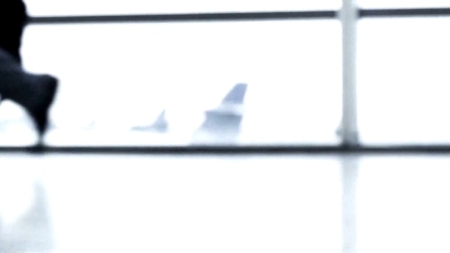 Video Reference: Aircraft, Rectangle, Airplane, Tints and shades, Electric blue, Font, Aerospace manufacturer, Air travel, Airliner, Wing