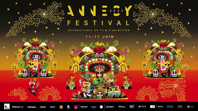 Video Reference: Black, Yellow, Font, Rectangle, Art, Event, Graphics, Circle, Symmetry, Logo