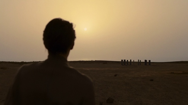 Video Reference: Sky, Gesture, Sunlight, Dusk, Cloud, Happy, Horizon, Landscape, Astronomical object, Sunset