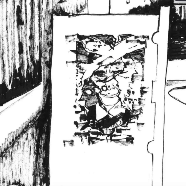 Video Reference: Black-and-white, Style, Gesture, Font, Rectangle, Art, Monochrome, Monochrome photography, Drawing, Painting