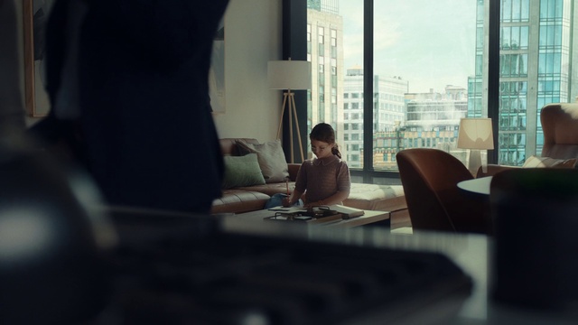 Video Reference: Building, Comfort, Flooring, Tints and shades, Chair, City, Wood, Room, Sitting, Curtain