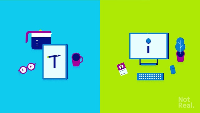 Video Reference: Rectangle, Font, Parallel, Magenta, Electric blue, Logo, Brand, Graphics, Screenshot, Circle