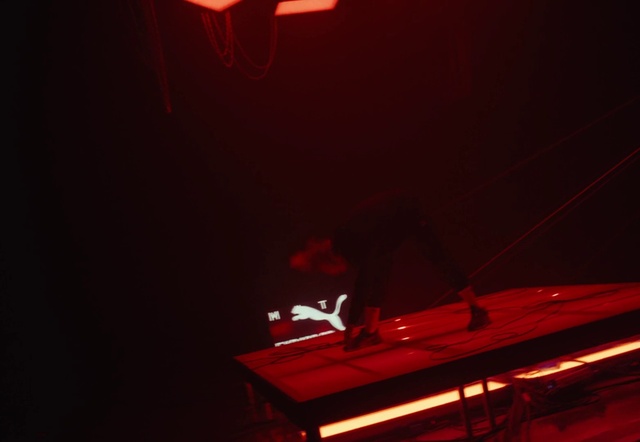 Video Reference: Automotive lighting, Red, Entertainment, Electricity, Magenta, Tints and shades, Performing arts, Sky, Event, Music