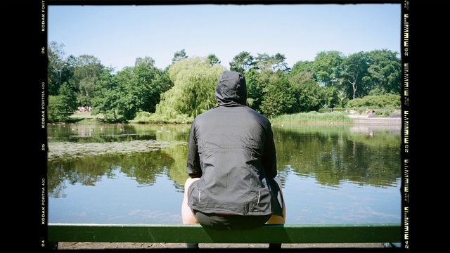 Video Reference: Water, Water resources, Sky, Plant, Tree, People in nature, Lake, Natural landscape, Grass, Watercourse
