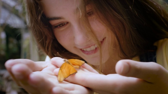 Video Reference: Nose, Skin, Lip, Hand, Smile, Mouth, Eyelash, Orange, Happy, Finger