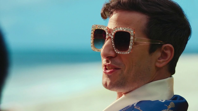 Video Reference: Glasses, Lip, Vision care, Goggles, Eyebrow, Sunglasses, Blue, Smile, Jaw, Neck