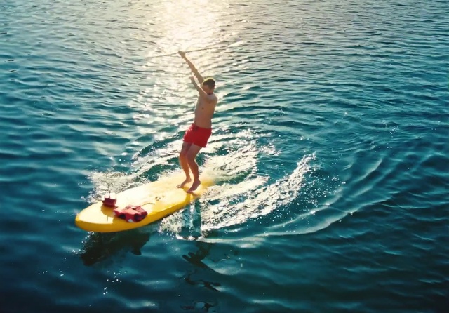 Video Reference: Water, Watercraft, Surfboard, Surfing Equipment, Outdoor recreation, Lake, Happy, Recreation, Boats and boating--Equipment and supplies, Wind wave