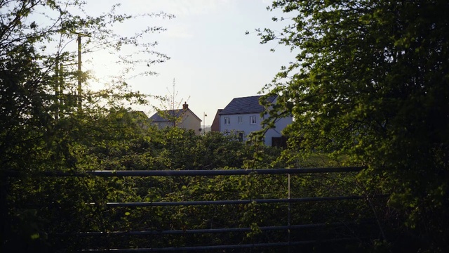 Video Reference: Plant, Sky, Window, Building, Natural landscape, Land lot, Fence, House, Tree, Tints and shades