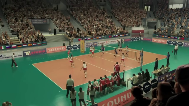 Video Reference: Field house, Sports equipment, Green, Player, Net sports, Ball game, Competition event, Sports, Championship, Leisure