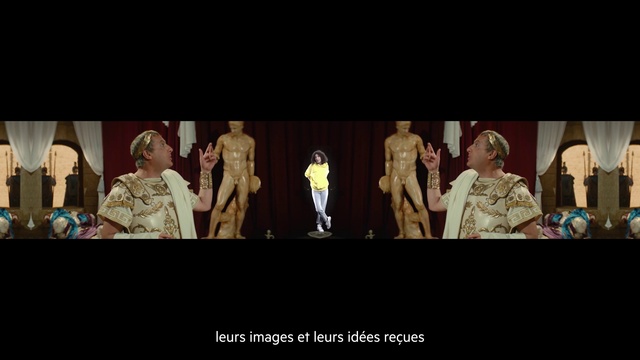 Video Reference: Organism, Font, Art, Event, Visual arts, Darkness, History, Fashion design, Photo caption, Collection