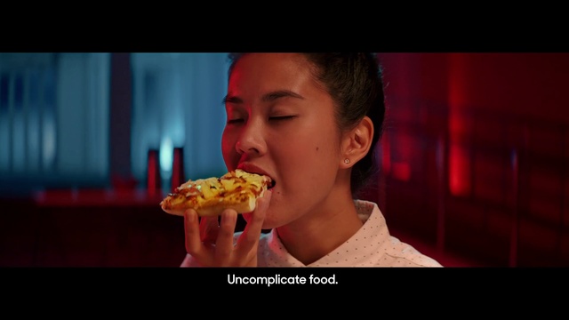Video Reference: Food, Jaw, Food craving, Orange, Cuisine, Fast food, Recipe, Pizza, Dish, Biting
