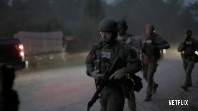 Video Reference: Squad, Ballistic vest, Military uniform, Military person, Marines, Soldier, Military camouflage, Security, Air gun, Machine gun