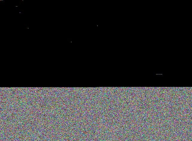 Video Reference: corrupted, static, noise, glitch, black screen, artifact, low quality, digital noise