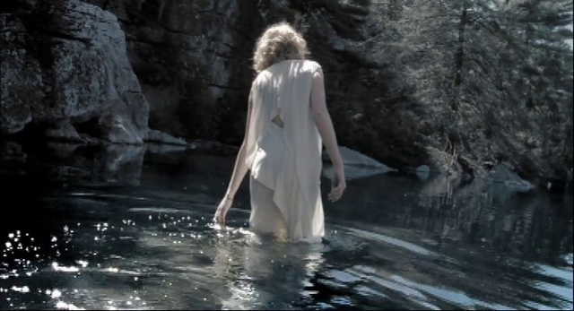 Video Reference: Hair, Water, Water resources, Plant, People in nature, Flash photography, Gesture, Watercourse, Lake, Tree