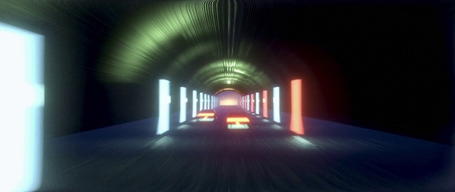 Video Reference: Automotive lighting, Sky, Infrastructure, Architecture, Tunnel, Asphalt, Road surface, Headlamp, Electricity, Symmetry