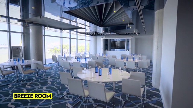 Video Reference: Furniture, Property, Chair, Table, Interior design, Building, Hall, Real estate, Flooring, Ceiling