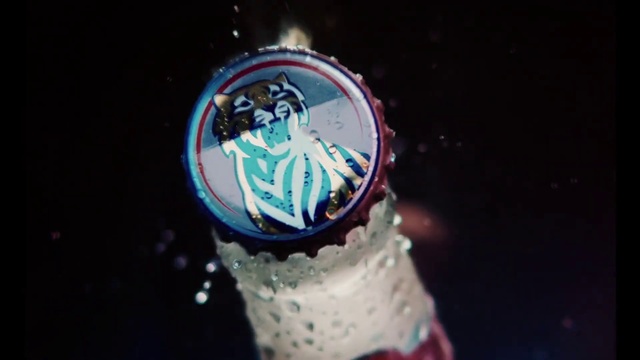 Video Reference: Liquid, Drinkware, Fluid, Food, Drink, Alcoholic beverage, Electric blue, Ice cream, Glass, Dessert