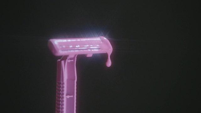 Video Reference: Purple, Automotive lighting, Violet, Magenta, Rectangle, Font, Electric blue, Visual effect lighting, Darkness, Gadget