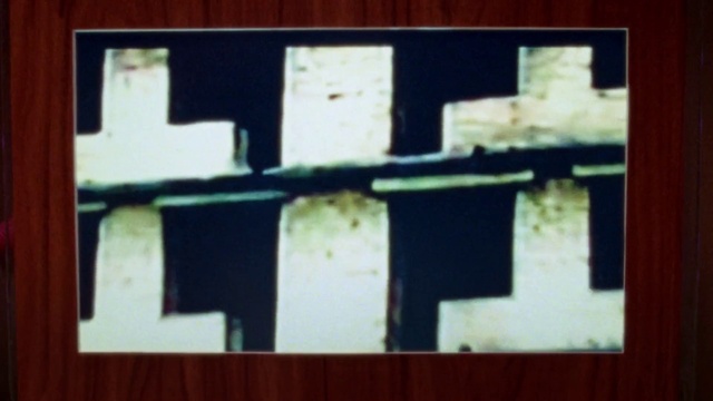 Video Reference: Rectangle, Building, Wood, Font, Tints and shades, Art, Window, Facade, Pattern, House