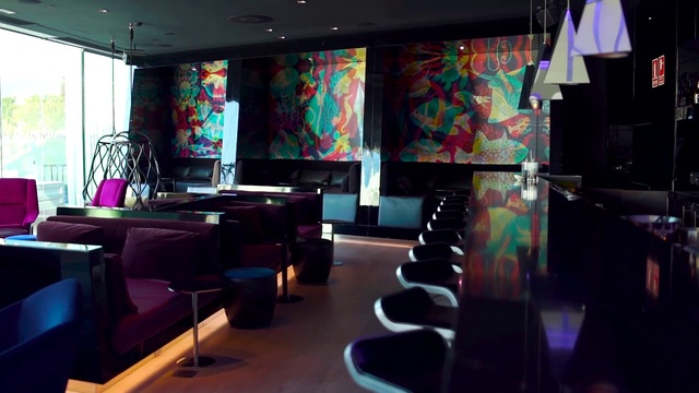 Video Reference: Interior design, Wall, Art, Flooring, Decoration, Tints and shades, Space, Building, Room, Ceiling