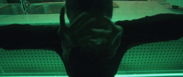 Video Reference: Green, Black, Azure, Jaw, Gesture, Aqua, Tints and shades, Electric blue, Human leg, Comfort