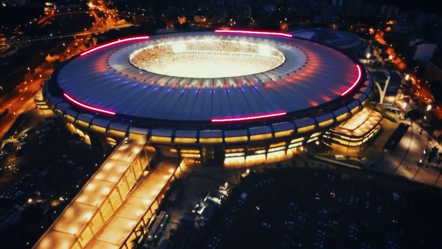 Video Reference: Light, Building, Entertainment, City, Landscape, Stadium, Arena, Event, Recreation, Sport venue